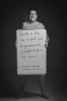 Série des photographes - artisans et commençants de France