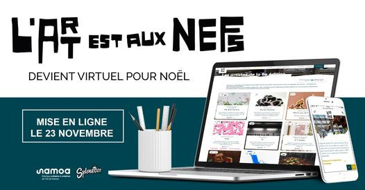 Exposition et vide grenier d'art actuel devient virtuel pour Noël !