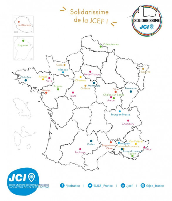 La carte interactive pour localiser vos commerces !